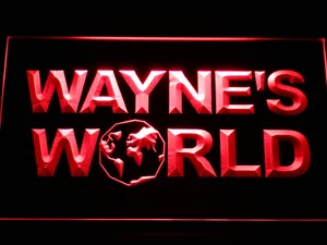 Wayne's World LED Neon Sign