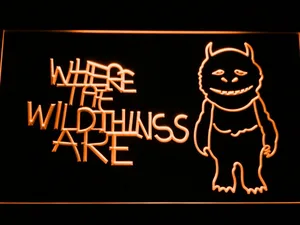 Where The Wild Things Are LED Neon Sign