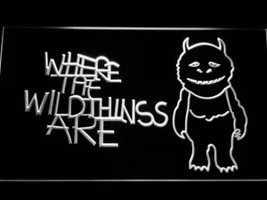 Where The Wild Things Are LED Neon Sign