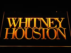 Whitney Houston LED Neon Sign