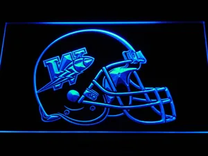 Winnipeg Blue Bombers Helmet LED Neon Sign - Legacy Edition