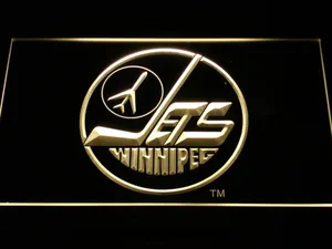 Winnipeg Jets LED Neon Sign - Legacy Edition