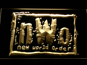 WWF New World Order LED Neon Sign