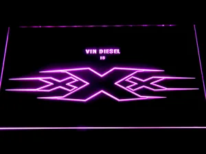 XXX Vin Diesel LED Neon Sign