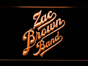 Zac Brown Band LED Neon Sign