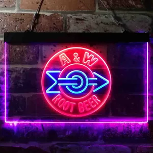 A & W Root Beer Neon-Like LED Sign