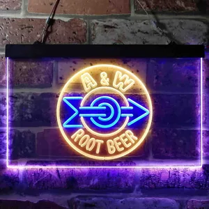 A & W Root Beer Neon-Like LED Sign