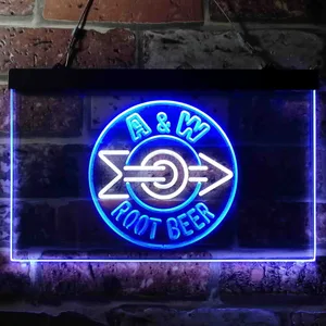 A & W Root Beer Neon-Like LED Sign