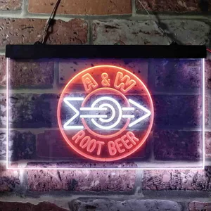 A & W Root Beer Neon-Like LED Sign