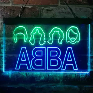 Abba Logo Neon-Like LED Sign