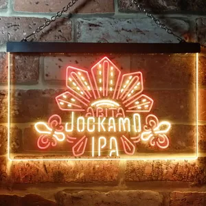 Abita Beer Jockamo IPA Neon-Like LED Sign- Dual Color