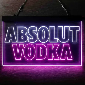Absolut Logo Neon-Like LED Sign