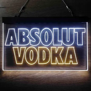 Absolut Logo Neon-Like LED Sign