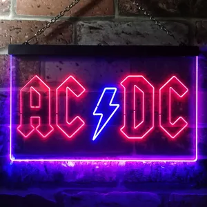 AC/DC Logo 1 Neon-Like LED Sign