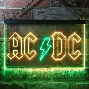 AC/DC Logo 1 Neon-Like LED Sign