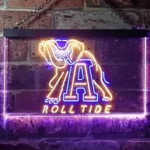Alabama Crimson Tide Roll Tide Neon-Like LED Sign