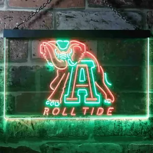 Alabama Crimson Tide Roll Tide Neon-Like LED Sign