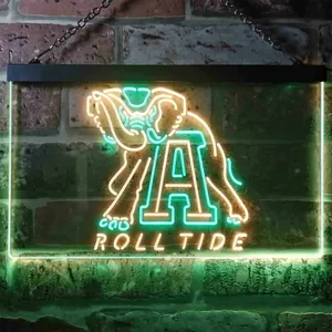 Alabama Crimson Tide Roll Tide Neon-Like LED Sign