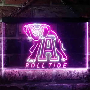Alabama Crimson Tide Roll Tide Neon-Like LED Sign