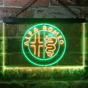 Alfa Romeo Neon-Like LED Sign