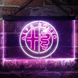 Alfa Romeo Neon-Like LED Sign