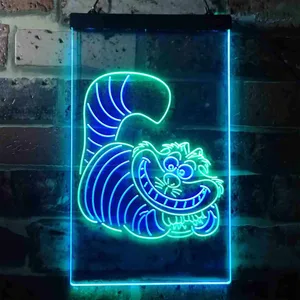 Alice in Wonderland Cheshire Cat Neon-Like LED Sign