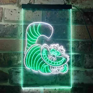 Alice in Wonderland Cheshire Cat Neon-Like LED Sign