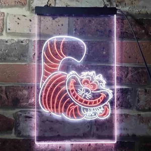 Alice in Wonderland Cheshire Cat Neon-Like LED Sign