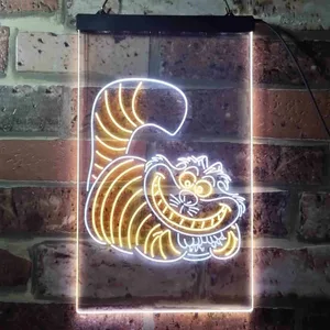 Alice in Wonderland Cheshire Cat Neon-Like LED Sign