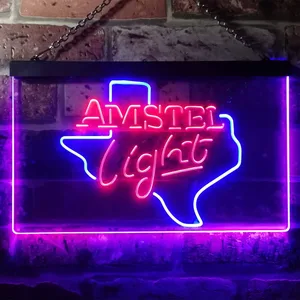 Amstel Light - Texas Neon-Like LED Sign
