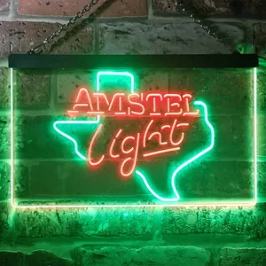 Amstel Light - Texas Neon-Like LED Sign