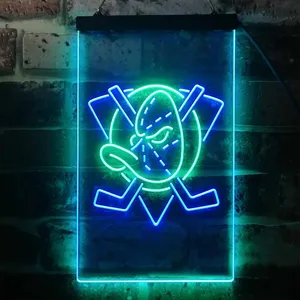 Anaheim Ducks Alternate Neon-Like LED Sign - Legacy Edition
