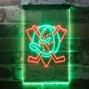 Anaheim Ducks Alternate Neon-Like LED Sign - Legacy Edition