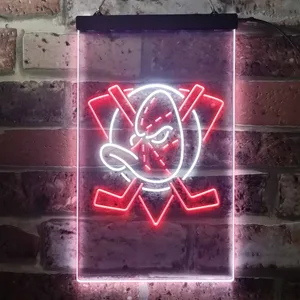 Anaheim Ducks Alternate Neon-Like LED Sign - Legacy Edition