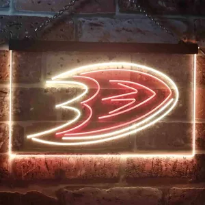 Anaheim Ducks Logo 1 Neon-Like LED Sign