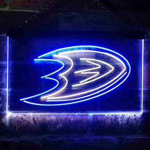 Anaheim Ducks Logo 1 Neon-Like LED Sign