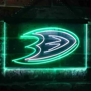 Anaheim Ducks Logo 1 Neon-Like LED Sign