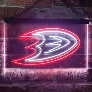 Anaheim Ducks Logo 1 Neon-Like LED Sign