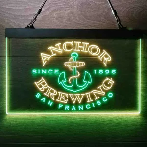 Anchor Since 1896 Neon-Like LED Sign