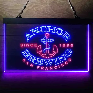 Anchor Since 1896 Neon-Like LED Sign