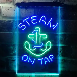 Anchor Steam Beer - Anchor Neon-Like LED Sign
