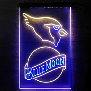 Arizona Cardinals Blue Moon Neon-Like LED Sign