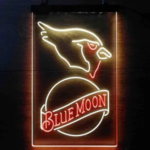 Arizona Cardinals Blue Moon Neon-Like LED Sign