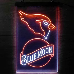 Arizona Cardinals Blue Moon Neon-Like LED Sign