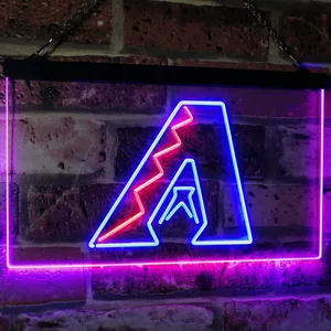 Arizona Diamondbacks  Logo 1 Neon-Like LED Sign