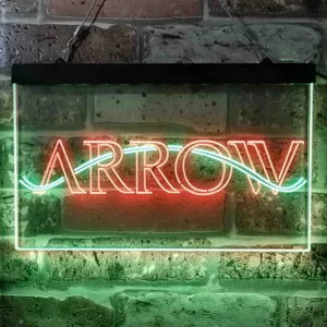 Arrow Banner Neon-Like LED Sign