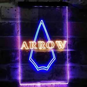 Arrow Logo Neon-Like LED Sign