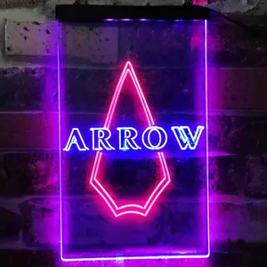 Arrow Logo Neon-Like LED Sign