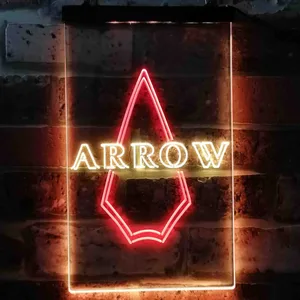 Arrow Logo Neon-Like LED Sign