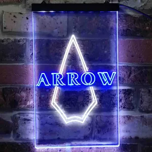 Arrow Logo Neon-Like LED Sign